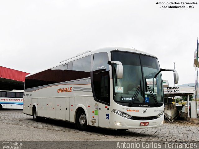 Univale Transportes 18100 na cidade de João Monlevade, Minas Gerais, Brasil, por Antonio Carlos Fernandes. ID da foto: 4329308.