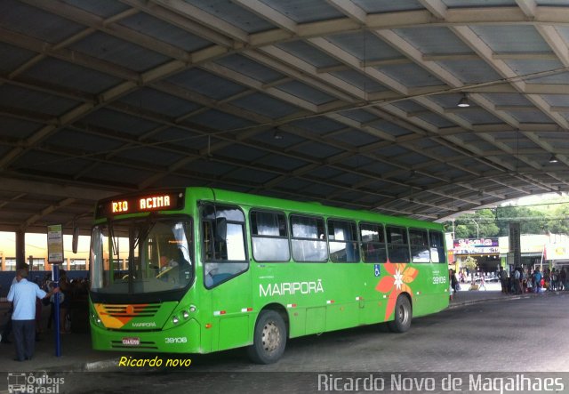 Empresa de Transportes Mairiporã 39106 na cidade de Mairiporã, São Paulo, Brasil, por Ricardo Novo de Magalhaes. Número da foto: #4328751.