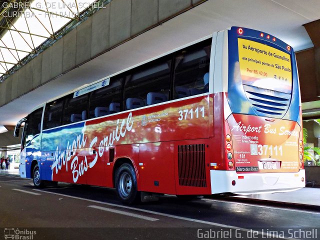 Airport Bus Service 37111 na cidade de Guarulhos, São Paulo, Brasil, por Gabriel Giacomin de Lima. Número da foto: #4330113.