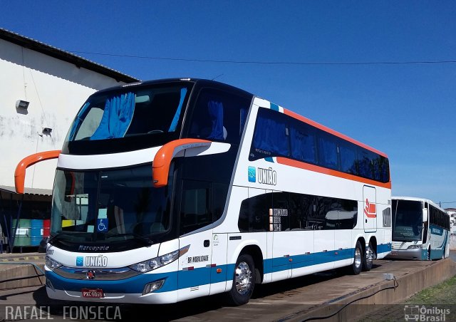 Expresso União 20017 na cidade de Uberlândia, Minas Gerais, Brasil, por RAFAEL  JUNIO FONSECA. Número da foto: #4331549.