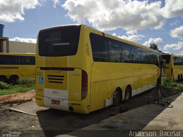 Viação Itapemirim 48109 na cidade de Feira de Santana, Bahia, Brasil, por Anderson  Bacelar. Número da foto: #4294530.