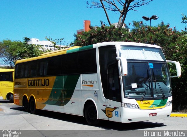 Empresa Gontijo de Transportes 16025 na cidade de São Paulo, São Paulo, Brasil, por Bruno Mendes. Número da foto: #4294628.