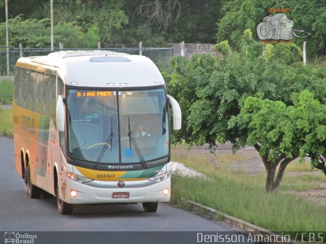 Empresa Gontijo de Transportes 18140 na cidade de Aracaju, Sergipe, Brasil, por Denisson Amancio. Número da foto: #4294436.