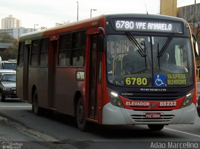 Viação Novo Retiro 88232 na cidade de Belo Horizonte, Minas Gerais, Brasil, por Adão Raimundo Marcelino. Número da foto: #4294955.
