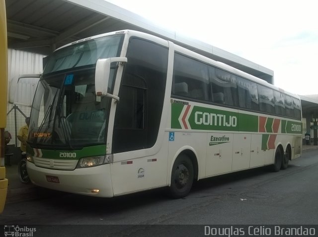 Empresa Gontijo de Transportes 20100 na cidade de Belo Horizonte, Minas Gerais, Brasil, por Douglas Célio Brandao. ID da foto: 4295201.