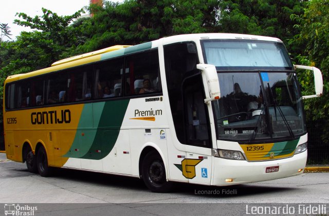 Empresa Gontijo de Transportes 12395 na cidade de São Paulo, São Paulo, Brasil, por Leonardo Fidelli. Número da foto: #4334181.