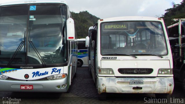 Ônibus Particulares 5909 na cidade de Marechal Floriano, Espírito Santo, Brasil, por Saimom Lima. Número da foto: #4335247.