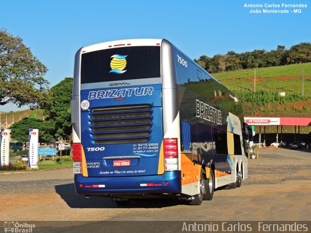 Brizatur 7500 na cidade de João Monlevade, Minas Gerais, Brasil, por Antonio Carlos Fernandes. Número da foto: #4334679.