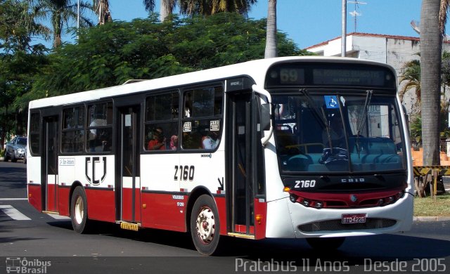 Auto Ônibus Macacari 2160 na cidade de Jaú, São Paulo, Brasil, por Cristiano Soares da Silva. ID da foto: 4334074.