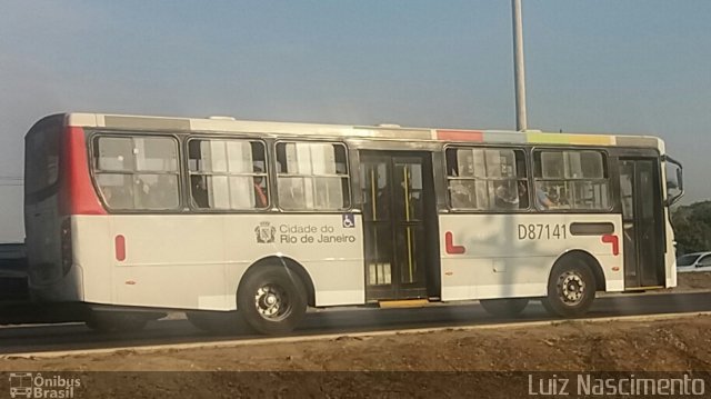 Expresso Pégaso D87141 na cidade de Rio de Janeiro, Rio de Janeiro, Brasil, por Luiz Felipe  de Mendonça Nascimento. Número da foto: #4334566.