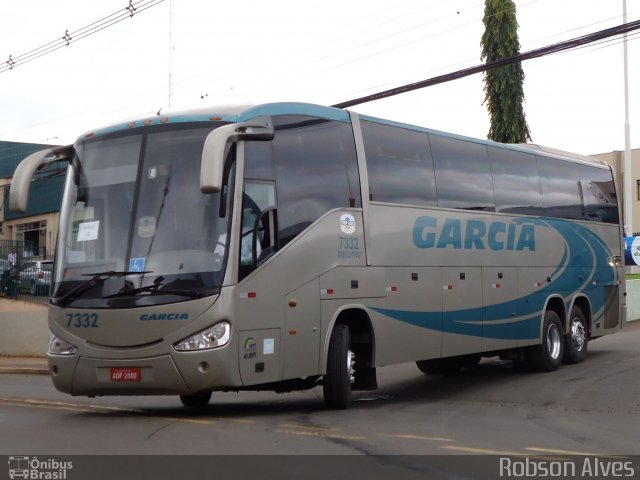 Viação Garcia 7332 na cidade de Londrina, Paraná, Brasil, por Robson Alves. Número da foto: #4333721.
