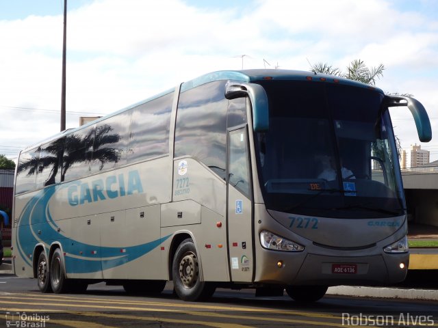 Viação Garcia 7272 na cidade de Londrina, Paraná, Brasil, por Robson Alves. Número da foto: #4333678.
