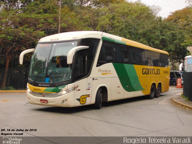 Empresa Gontijo de Transportes 18665 na cidade de São Paulo, São Paulo, Brasil, por Rogério Teixeira Varadi. Número da foto: #4334034.