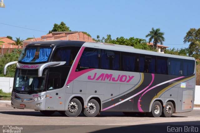 Viação Jam Joy 8714 na cidade de Imperatriz, Maranhão, Brasil, por Gean Brito. Número da foto: #4334596.