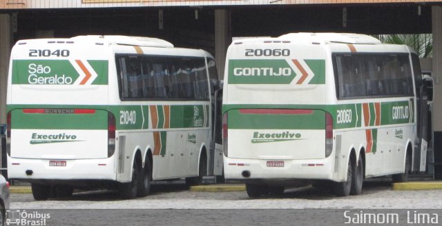 Empresa Gontijo de Transportes 20060 na cidade de Viana, Espírito Santo, Brasil, por Saimom  Lima. Número da foto: #4335282.