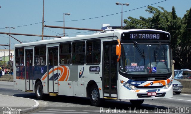 SBC Trans 1657 na cidade de São Bernardo do Campo, São Paulo, Brasil, por Cristiano Soares da Silva. ID da foto: 4334042.