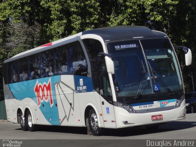 Auto Viação 1001 RJ 108.1091 na cidade de São Paulo, São Paulo, Brasil, por Douglas Andrez. Número da foto: #4333751.
