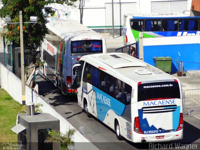 Rápido Macaense RJ 150.013 na cidade de Rio de Janeiro, Rio de Janeiro, Brasil, por Richard Wagner. Número da foto: #4334556.