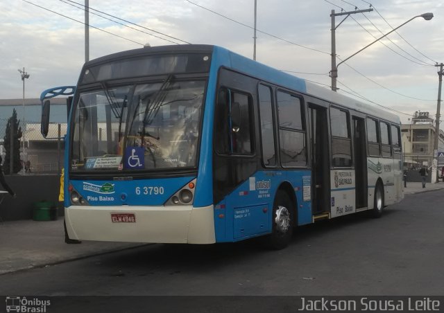 Viação Paratodos > São Jorge > Metropolitana São Paulo > Mobibrasil 6 3790 na cidade de São Paulo, São Paulo, Brasil, por Jackson Sousa Leite. Número da foto: #4336195.