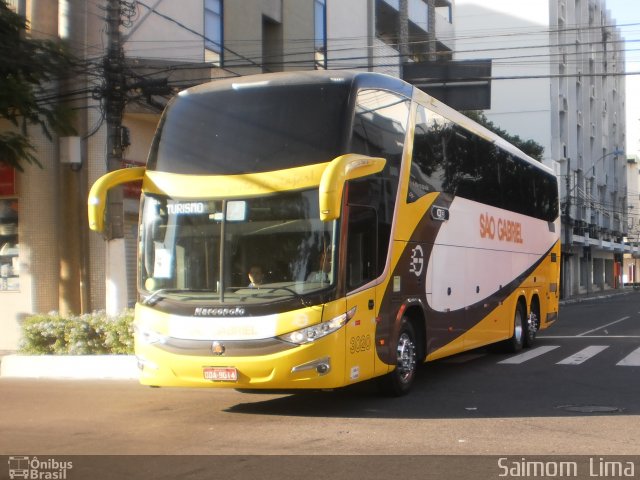 Viação São Gabriel 3020 na cidade de Vila Velha, Espírito Santo, Brasil, por Saimom  Lima. ID da foto: 4336861.