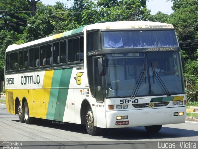 Empresa Gontijo de Transportes 5850 na cidade de Belo Horizonte, Minas Gerais, Brasil, por Lucas Vieira. Número da foto: #4337173.