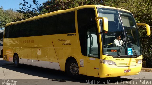 Viação Itapemirim 45807 na cidade de São Paulo, São Paulo, Brasil, por Matheus Mota Rosa da Silva. ID da foto: 4336424.