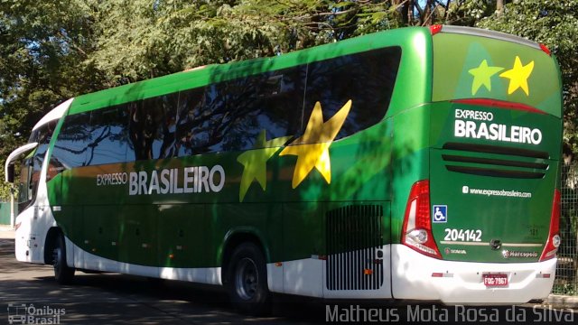 Expresso Brasileiro 204142 na cidade de São Paulo, São Paulo, Brasil, por Matheus Mota Rosa da Silva. ID da foto: 4336399.