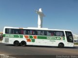 Empresa Gontijo de Transportes 21145 na cidade de Rio Verde, Goiás, Brasil, por Deoclismar Vieira. Número da foto: #:id.