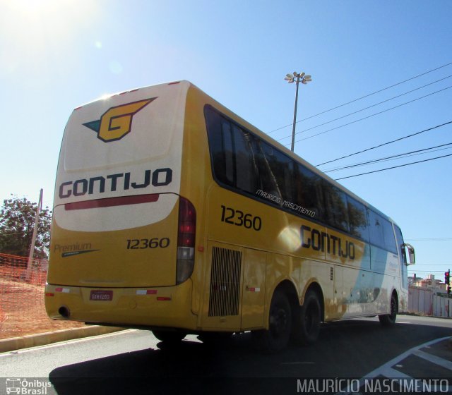 Empresa Gontijo de Transportes 12360 na cidade de Belo Horizonte, Minas Gerais, Brasil, por Maurício Nascimento. ID da foto: 4339571.