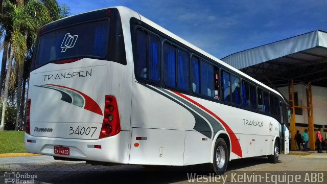 Transpen Transporte Coletivo e Encomendas 34007 na cidade de Itapetininga, São Paulo, Brasil, por Weslley Kelvin Batista. Número da foto: #4338043.