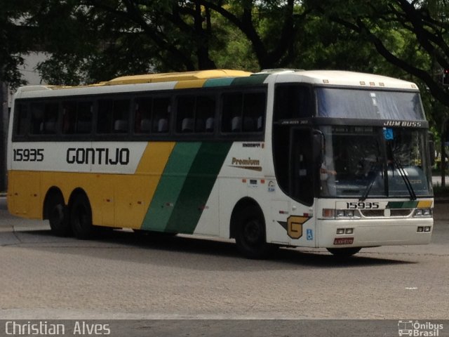 Empresa Gontijo de Transportes 15935 na cidade de São Paulo, São Paulo, Brasil, por Christian  Alves. Número da foto: #4338429.