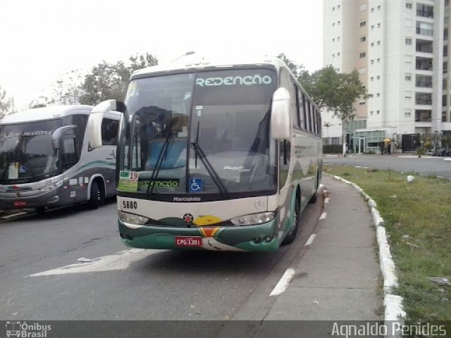 Redenção Turismo 5880 na cidade de São Paulo, São Paulo, Brasil, por Agnaldo Penides. Número da foto: #4337784.