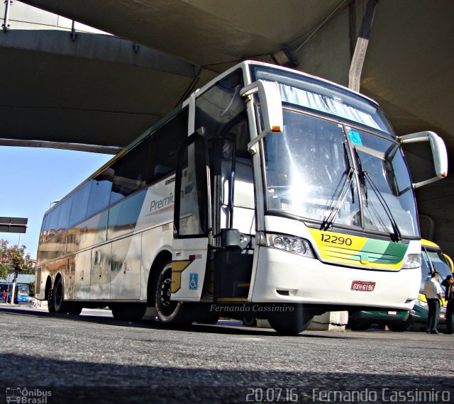 Empresa Gontijo de Transportes 12290 na cidade de Belo Horizonte, Minas Gerais, Brasil, por Fernando Cassimiro. Número da foto: #4338151.