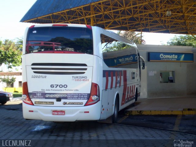 São João Votorantim - Sorotur Turismo 6700 na cidade de São Miguel Arcanjo, São Paulo, Brasil, por Luis Nunez. ID da foto: 4340805.