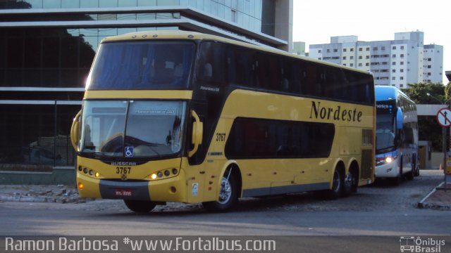 Viação Nordeste 3767 na cidade de Fortaleza, Ceará, Brasil, por Ramon Barbosa do Nascimento. Número da foto: #4339959.