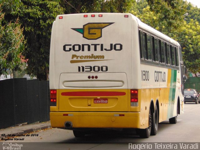 Empresa Gontijo de Transportes 11300 na cidade de São Paulo, São Paulo, Brasil, por Rogério Teixeira Varadi. ID da foto: 4340666.