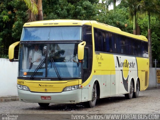 Viação Nordeste 1070 na cidade de Fortaleza, Ceará, Brasil, por Ivam Santos. Número da foto: #4340879.