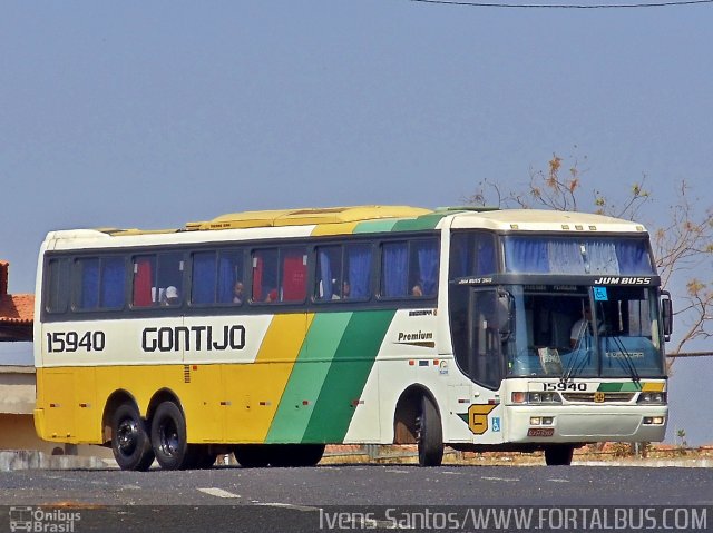 Empresa Gontijo de Transportes 15940 na cidade de Teresina, Piauí, Brasil, por Ivam Santos. ID da foto: 4340903.