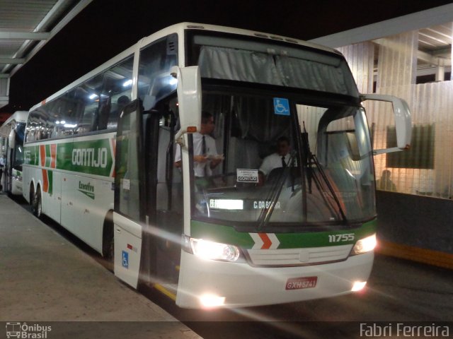 Empresa Gontijo de Transportes 11755 na cidade de Belo Horizonte, Minas Gerais, Brasil, por Fabri Ferreira. ID da foto: 4339799.