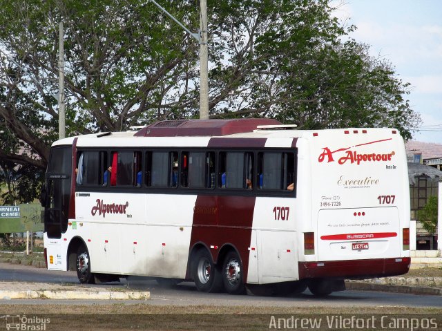 Alpertour Turismo 1707 na cidade de Pirapora, Minas Gerais, Brasil, por Andrew Campos. Número da foto: #4341018.
