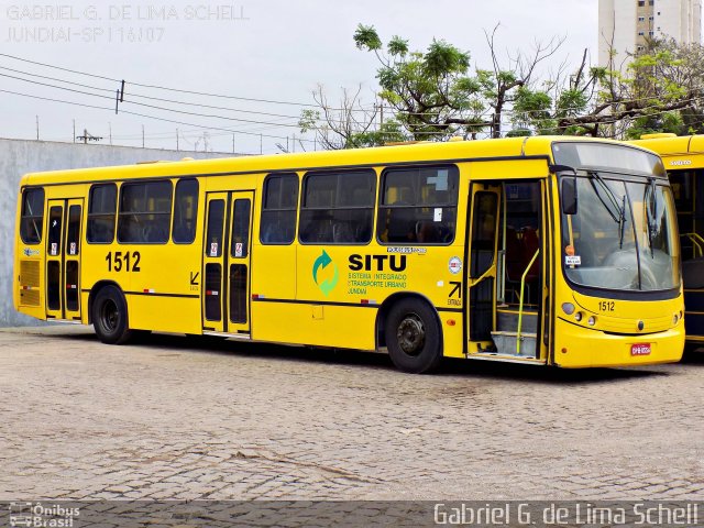 Viação Leme 1512 na cidade de Jundiaí, São Paulo, Brasil, por Gabriel Giacomin de Lima. Número da foto: #4343455.