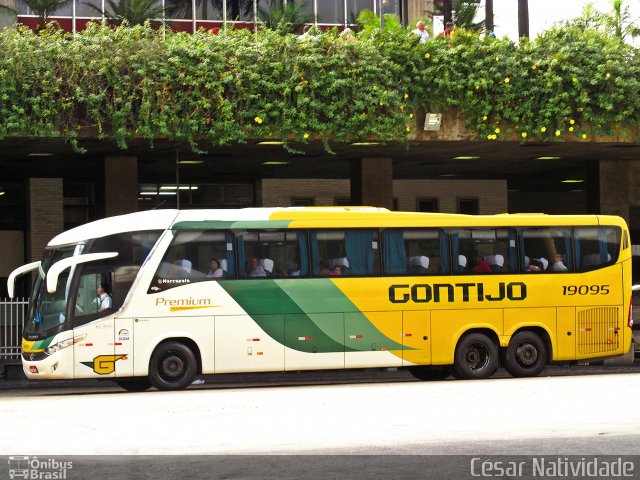 Empresa Gontijo de Transportes 19095 na cidade de Belo Horizonte, Minas Gerais, Brasil, por César Natividade. Número da foto: #4343704.