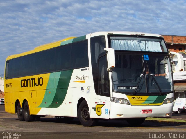 Empresa Gontijo de Transportes 11565 na cidade de Cascavel, Paraná, Brasil, por Lucas Vieira. ID da foto: 4343120.