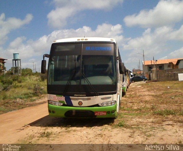 Ônibus Particulares 002 na cidade de Salinópolis, Pará, Brasil, por Adelso Silva Luis Doidinho. ID da foto: 4345979.