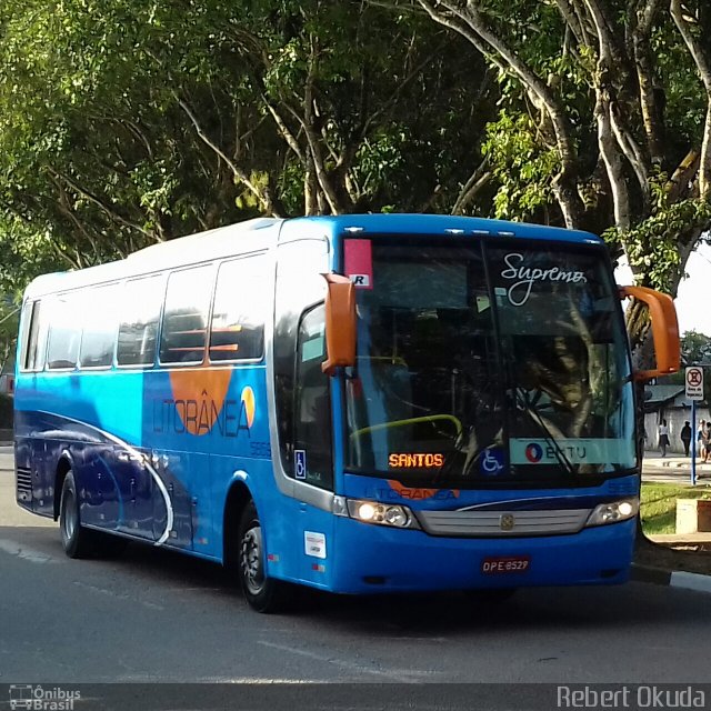 Litorânea Transportes Coletivos 5859 na cidade de Bertioga, São Paulo, Brasil, por Rebert Hitoshi Okuda. ID da foto: 4346372.