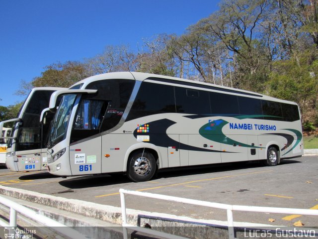 Nambei Turismo 861 na cidade de Cordisburgo, Minas Gerais, Brasil, por Lucas Gustavo Silva. ID da foto: 4344991.