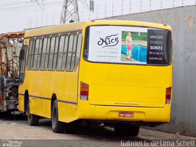 Ônibus Particulares 6887 na cidade de Jundiaí, São Paulo, Brasil, por Gabriel Giacomin de Lima. Número da foto: #4346157.