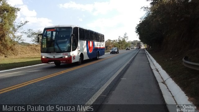 Viação São Cristóvão 2140 na cidade de Divinópolis, Minas Gerais, Brasil, por Marcos Paulo de Souza Alves. Número da foto: #4345994.