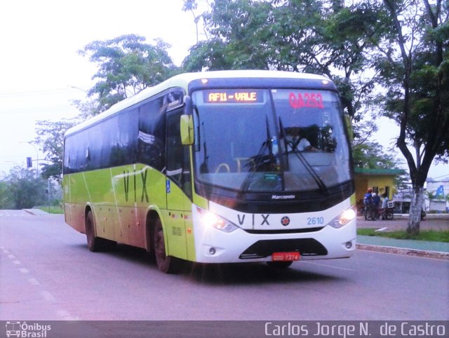 VIX Transporte e Logística 2610 na cidade de Parauapebas, Pará, Brasil, por Carlos Jorge N.  de Castro. Número da foto: #4345336.