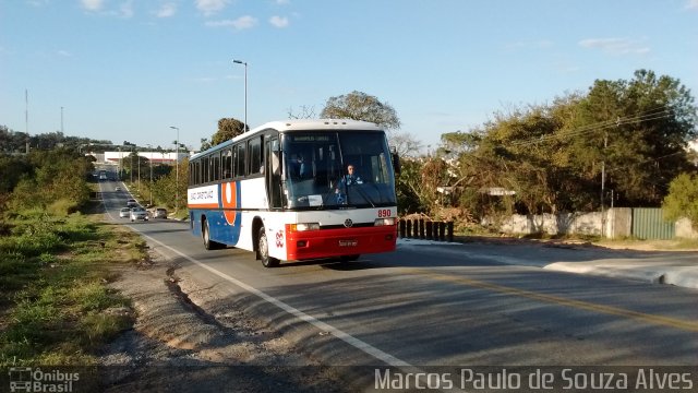 Viação São Cristóvão 890 na cidade de Divinópolis, Minas Gerais, Brasil, por Marcos Paulo de Souza Alves. ID da foto: 4345035.